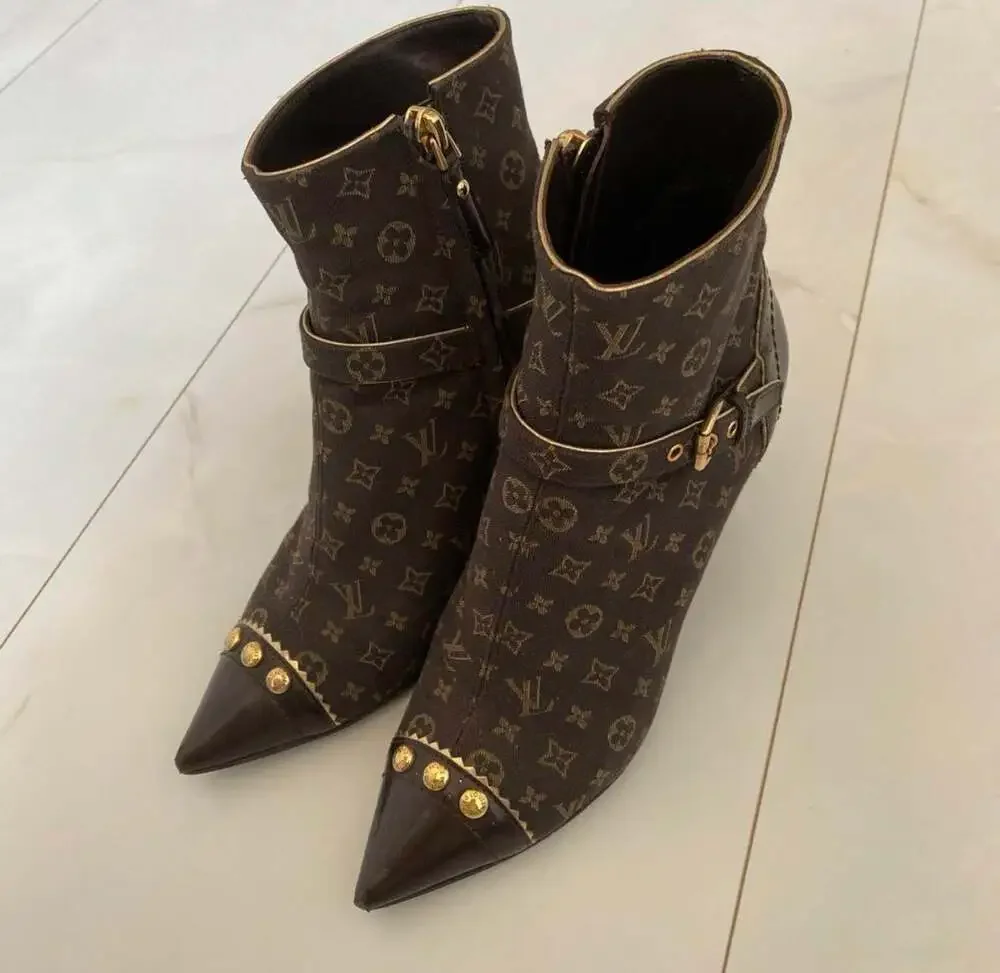 Louis Vuitton Monogram Ankle Boots Outlet Online